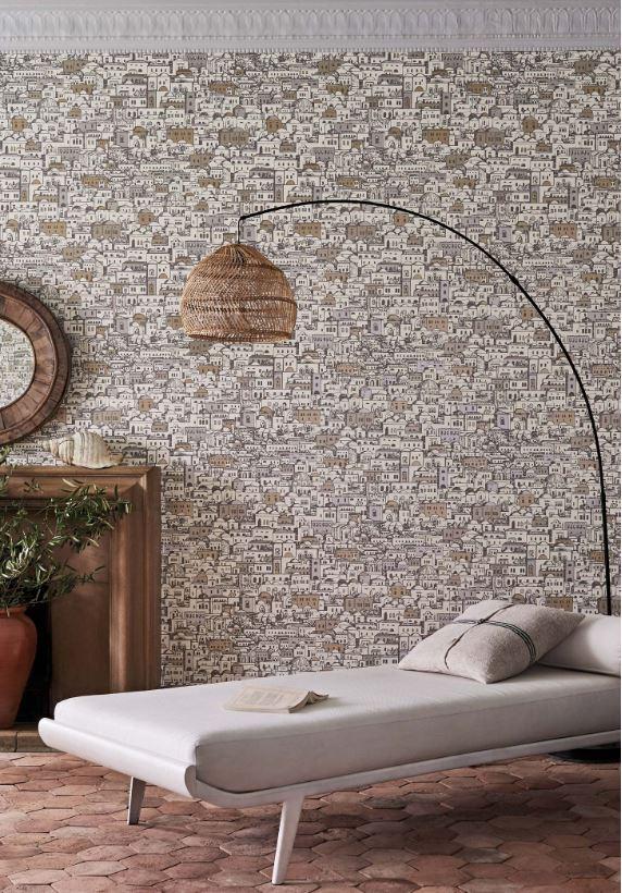 Cole & Son Fornasetti Mediterranea Wallpaper 3 Colours - Gaudion Furniture