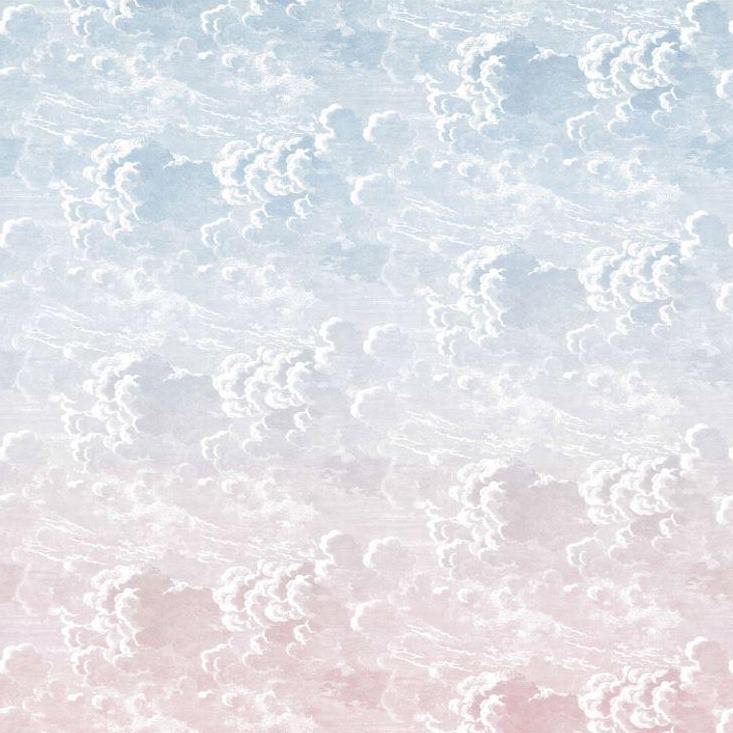 Cole & Son Fornasetti Nuvole al Tramonto Wallpaper 2 Colours - Gaudion Furniture