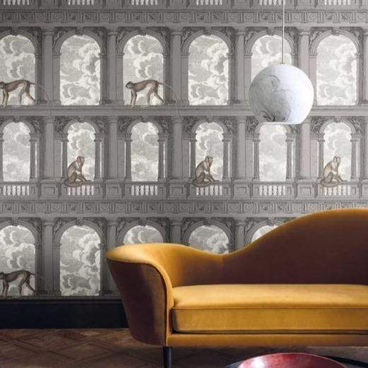 Cole & Son Fornasetti Procuratie Con Vista Wallpaper 2 Colours - Gaudion Furniture
