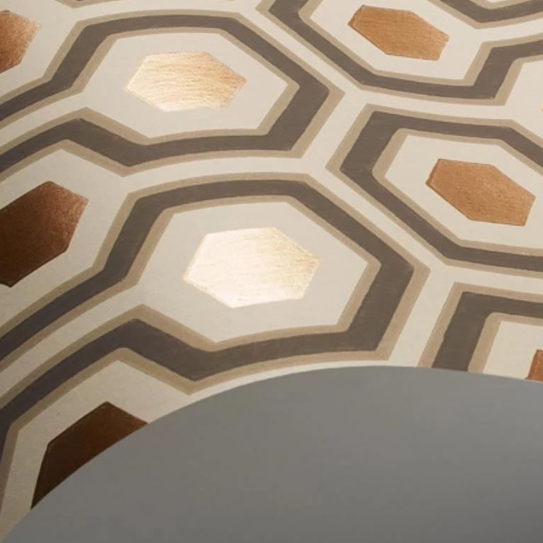 Cole & Son Hicks Hexagon Wallpaper 7 Colours - Gaudion Furniture