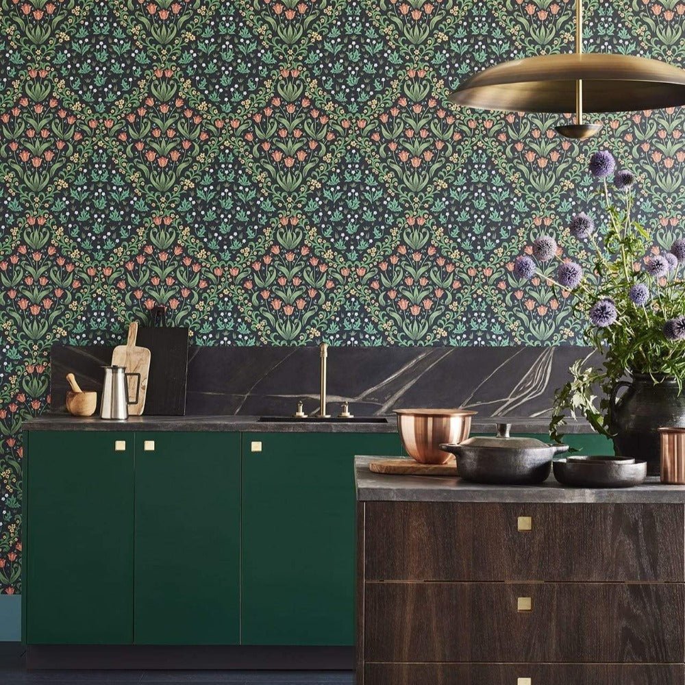 Cole & Son Historic Royal Palaces Grand Masters Tudor Garden Wallpaper - Gaudion Furniture