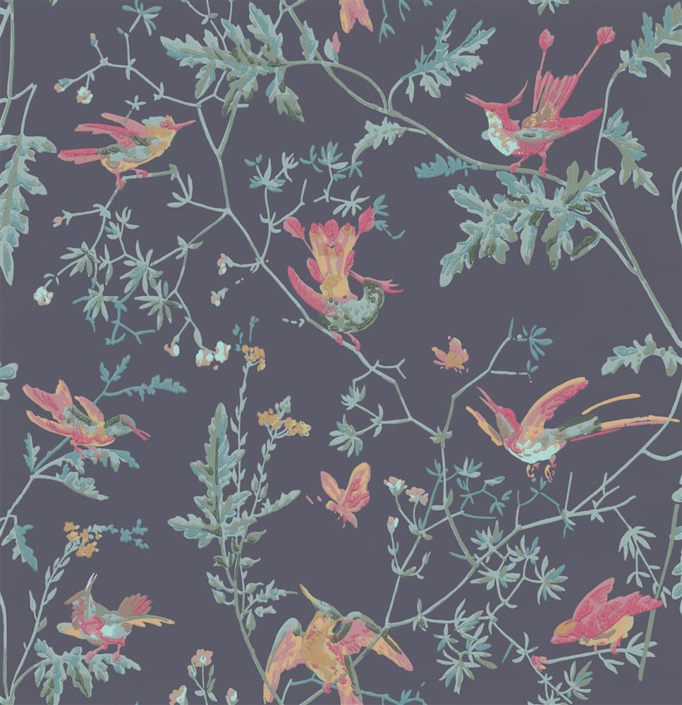 Cole & Son Hummingbirds Wallpaper 9 Colours - Gaudion Furniture