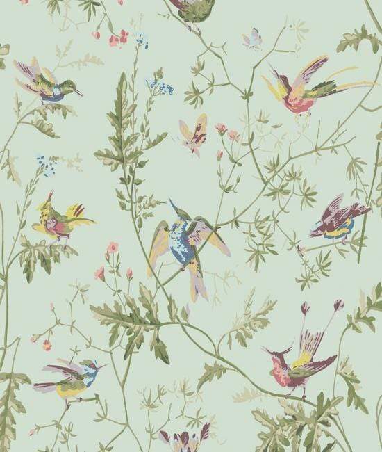 Cole & Son Hummingbirds Wallpaper 9 Colours - Gaudion Furniture