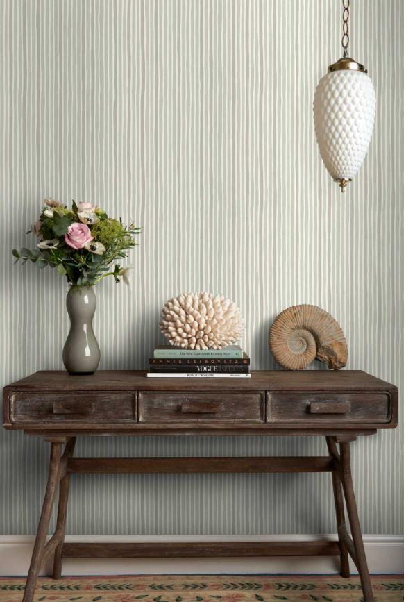 Cole & Son Marquee Croquet Stripe Wallpaper 5 Colours - Gaudion Furniture