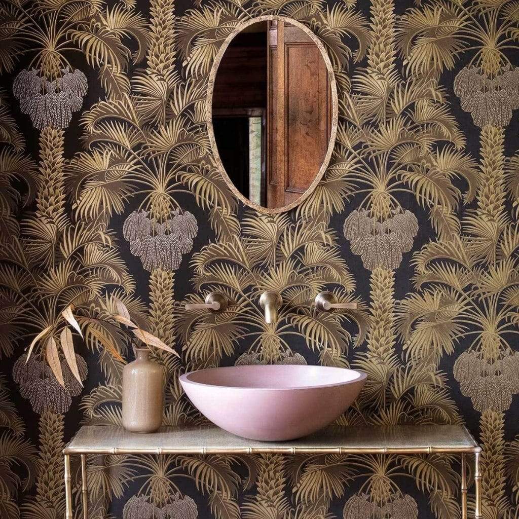 Cole & Son Martyn Lawrence Bullard Hollywood Palm Wallpaper 4 Colours - Gaudion Furniture