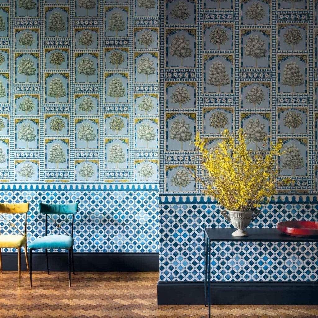 Cole & Son Martyn Lawrence Bullard Sultan's Palace Wallpaper 3 Colours - Gaudion Furniture