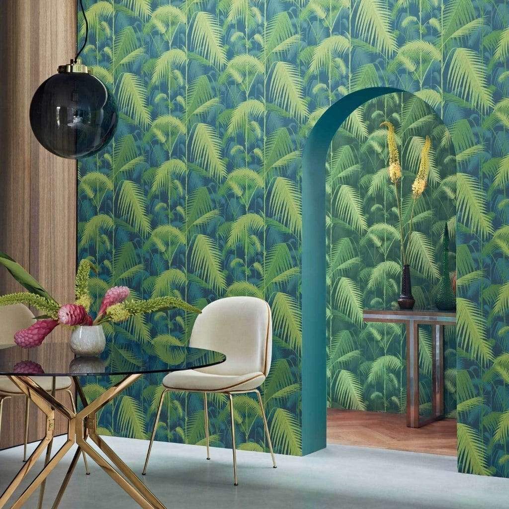 Cole & Son Palm Jungle Wallpaper 11 Colours - Gaudion Furniture