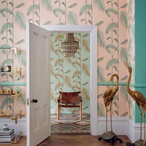 Cole & Son Palm Wallpaper Cole & Son Palm Leaves Wallpaper 11 Colours