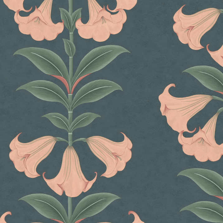 Cole & Son Seville Angel's Trumpet Wallpaper 4 Colours - Gaudion Furniture