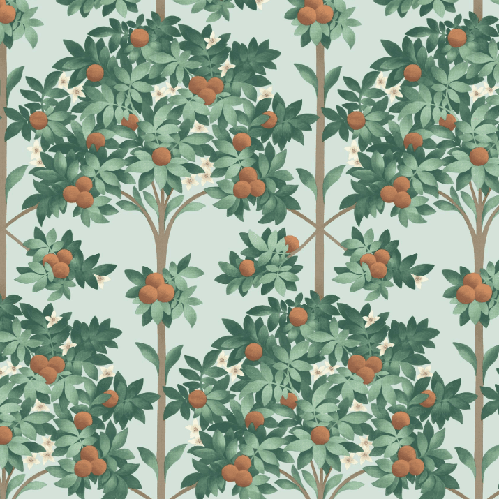 Cole & Son Seville Orange Blossom Wallpaper 4 Colours - Gaudion Furniture