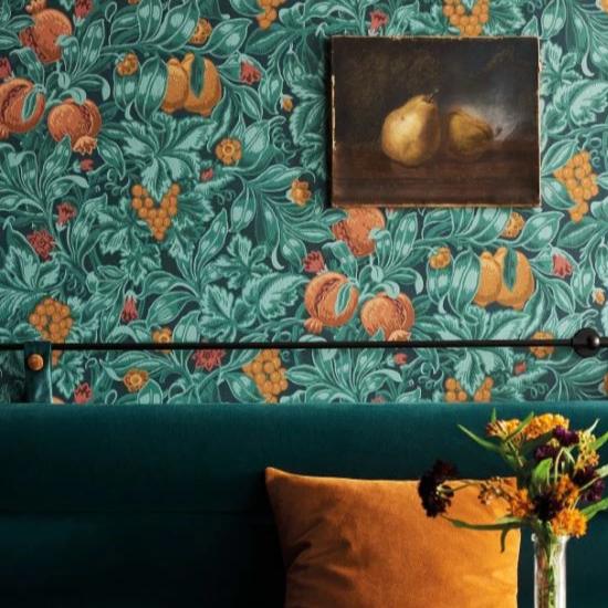 Cole & Son The Pearwood Vines of Pomona Wallpaper - Gaudion Furniture