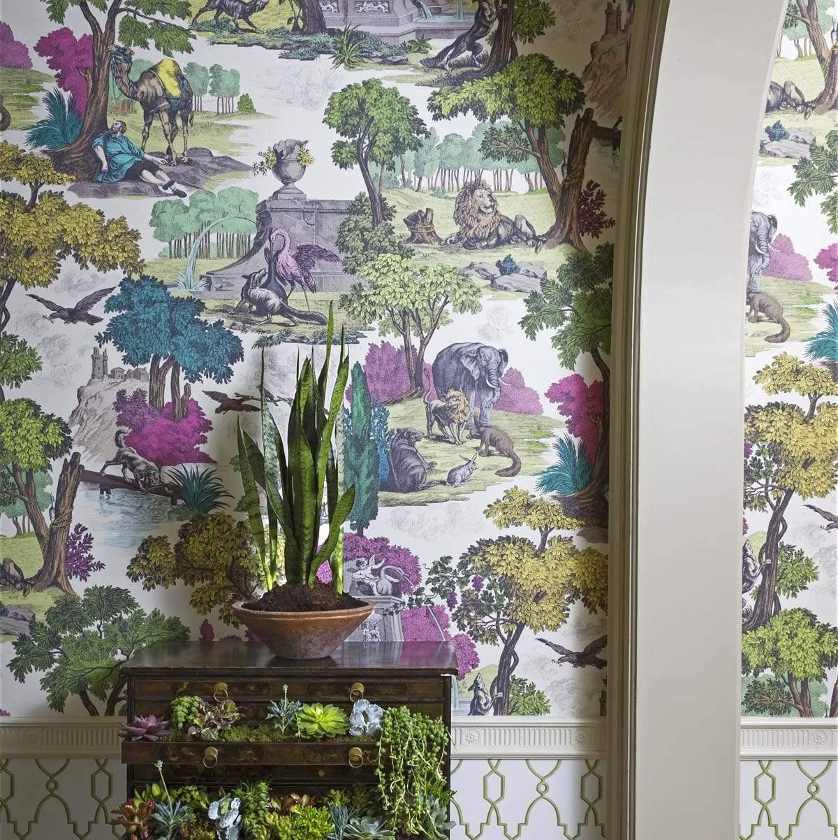 Cole & Son Versailles Grand Wallpaper - Gaudion Furniture