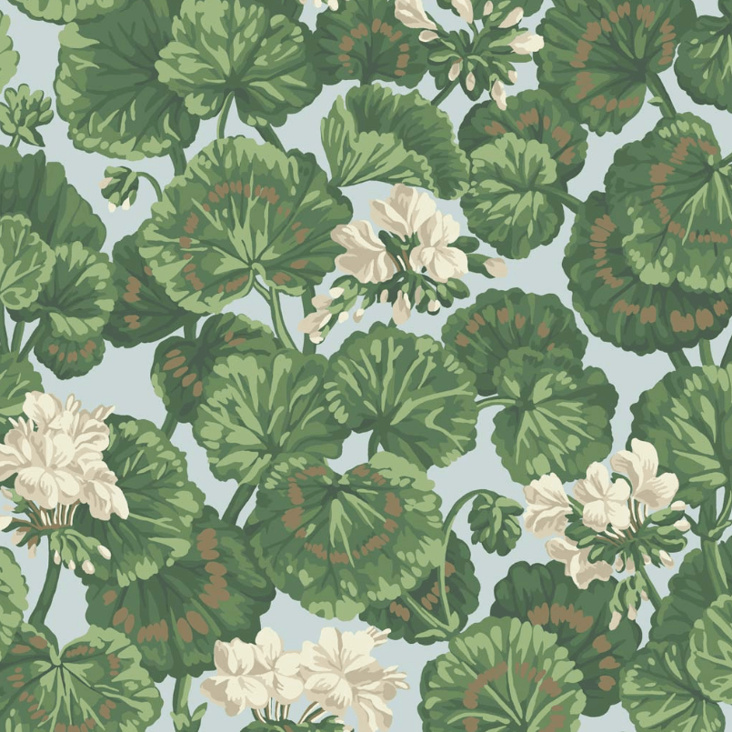 Cole & Son 117/11035 Geranium Wallpaper Roll Cole and Son Seville Geranium Wallpaper 4 colours