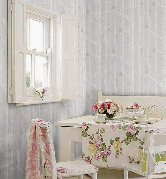 Cole & Son Woods and Pears Wallpaper 6 Colours - Gaudion Furniture