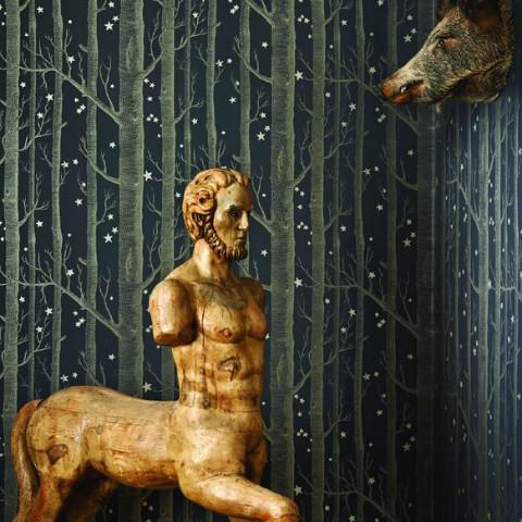 Cole & Son Woods and Stars Wallpaper - Gaudion Furniture