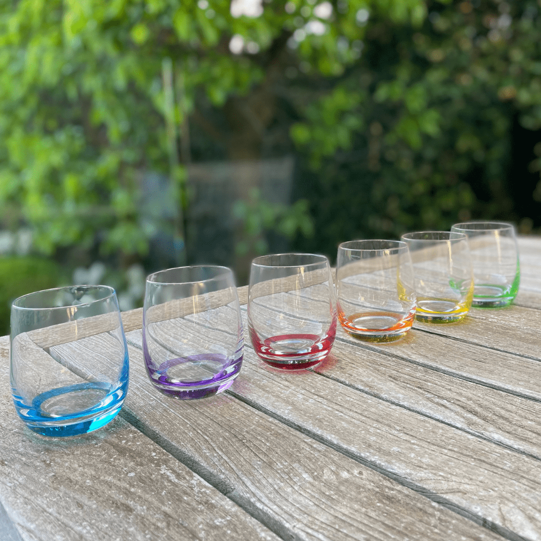 Coloured Glasses Medium or Large - Gaudion Furniture