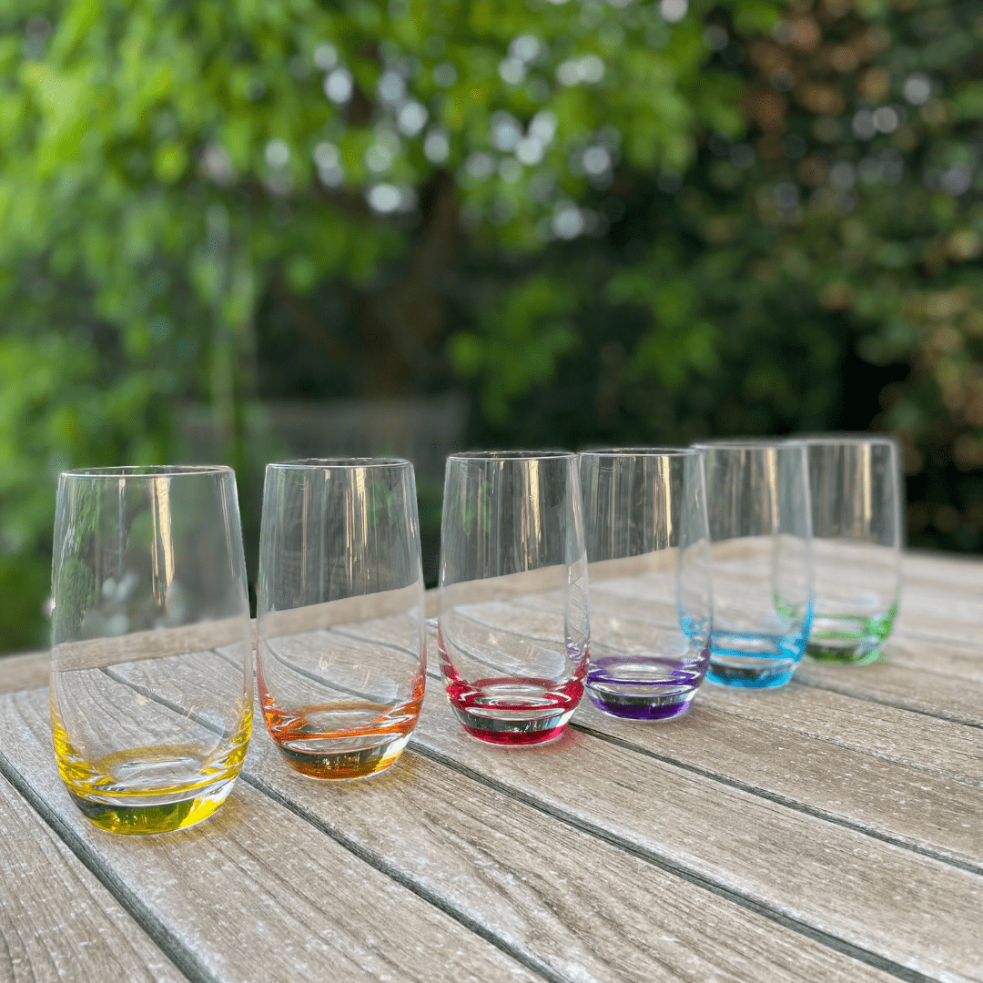 Coloured Glasses Medium or Large - Gaudion Furniture