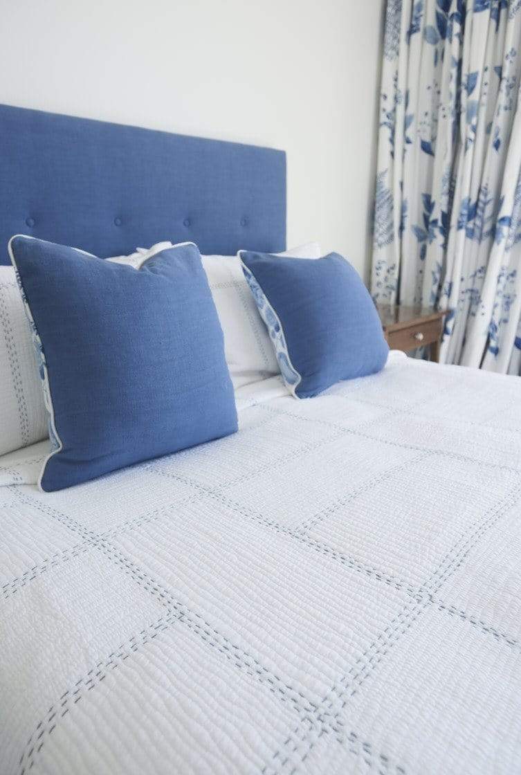 Custom Made Button Upholstered Bedhead - Gaudion Furniture