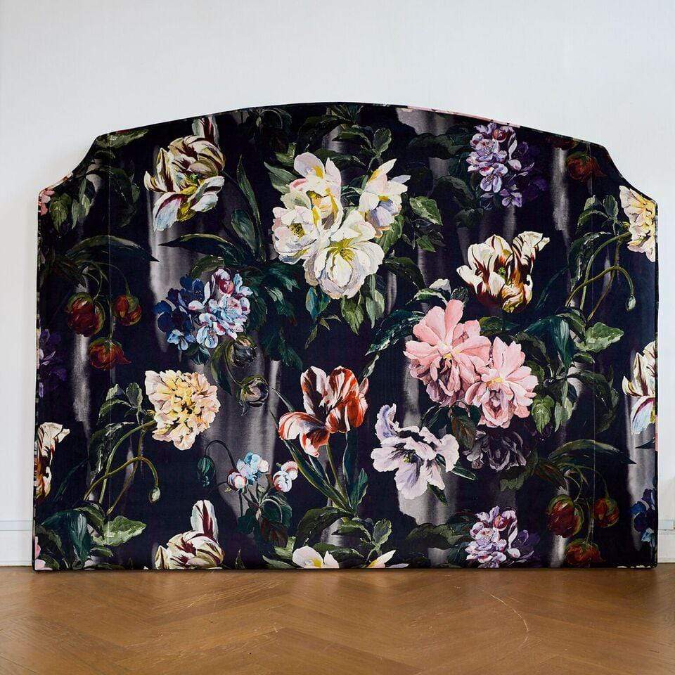 Custom Made Scalloped Upholstered Bedhead - Gaudion Furniture