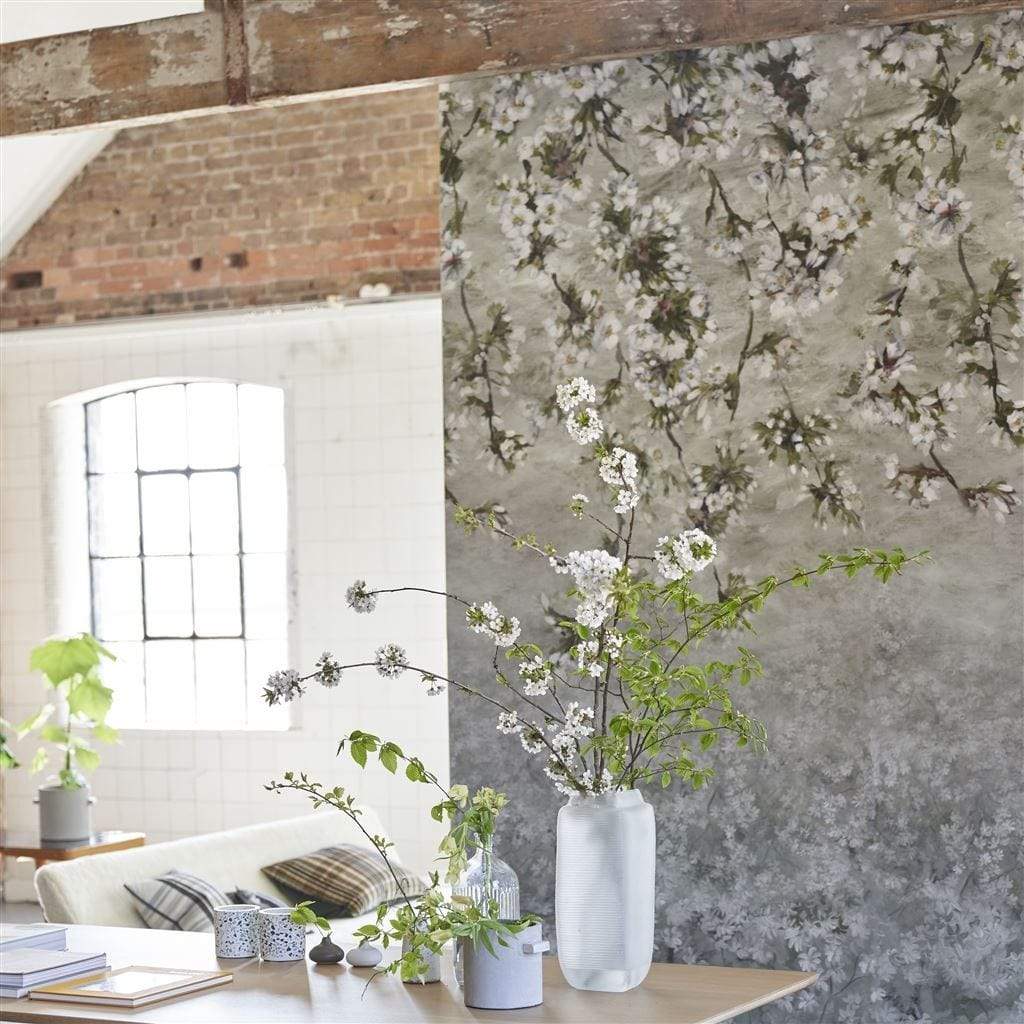 Designers Guild Assam Blossom Wallpaper Panel 3 Colours - Gaudion Furniture