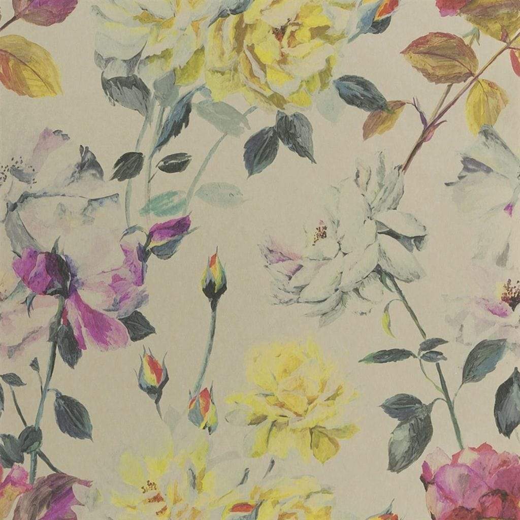 Designers Guild Couture Rose Wallpaper - Gaudion Furniture