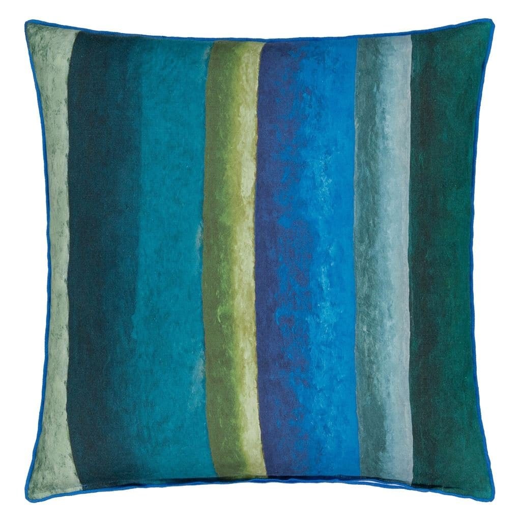 Designers Guild Cushions Designers Guild Porcelaine De Chine Cobalt Linen Cushion