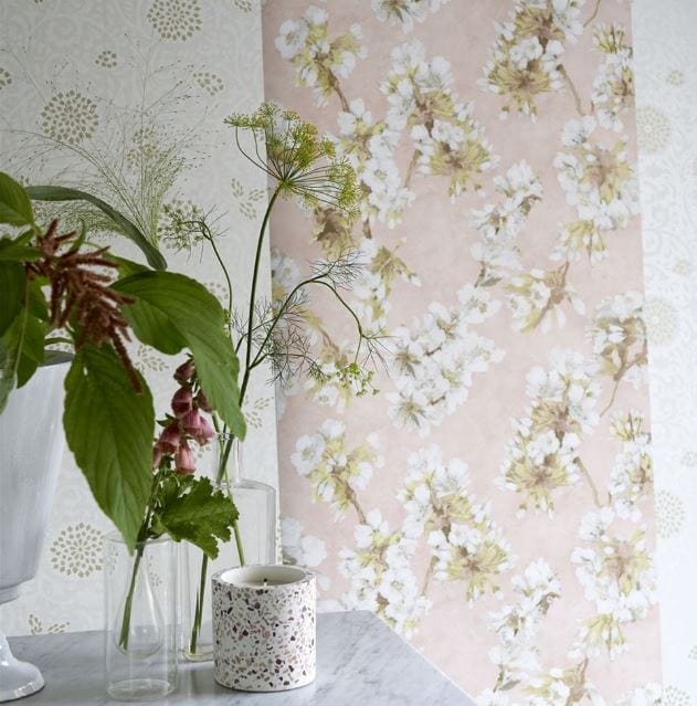 Designers Guild Fleur D Assam Wallpaper 5 Colours - Gaudion Furniture