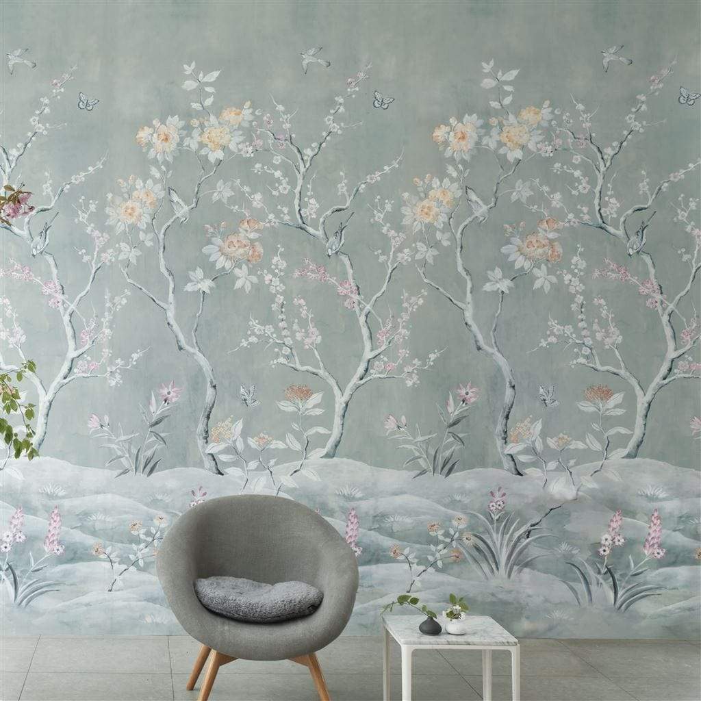 Designers Guild Manohari Blossom Wallpaper Panel - Gaudion Furniture