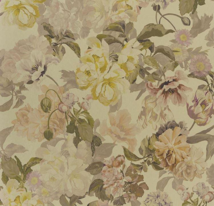 Gold Delft Flower Wallpaper Roll Designers Guild Delft Flower Wallpaper - 5 Colourways