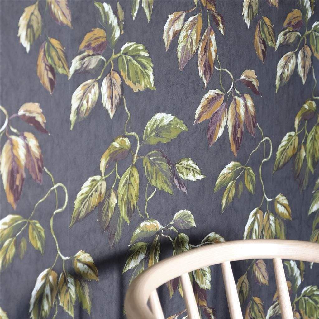 Designers Guild Wallpaper 1 x Viridian Wallpaper Roll Designers Guild Jangal Collection - 6 Colours