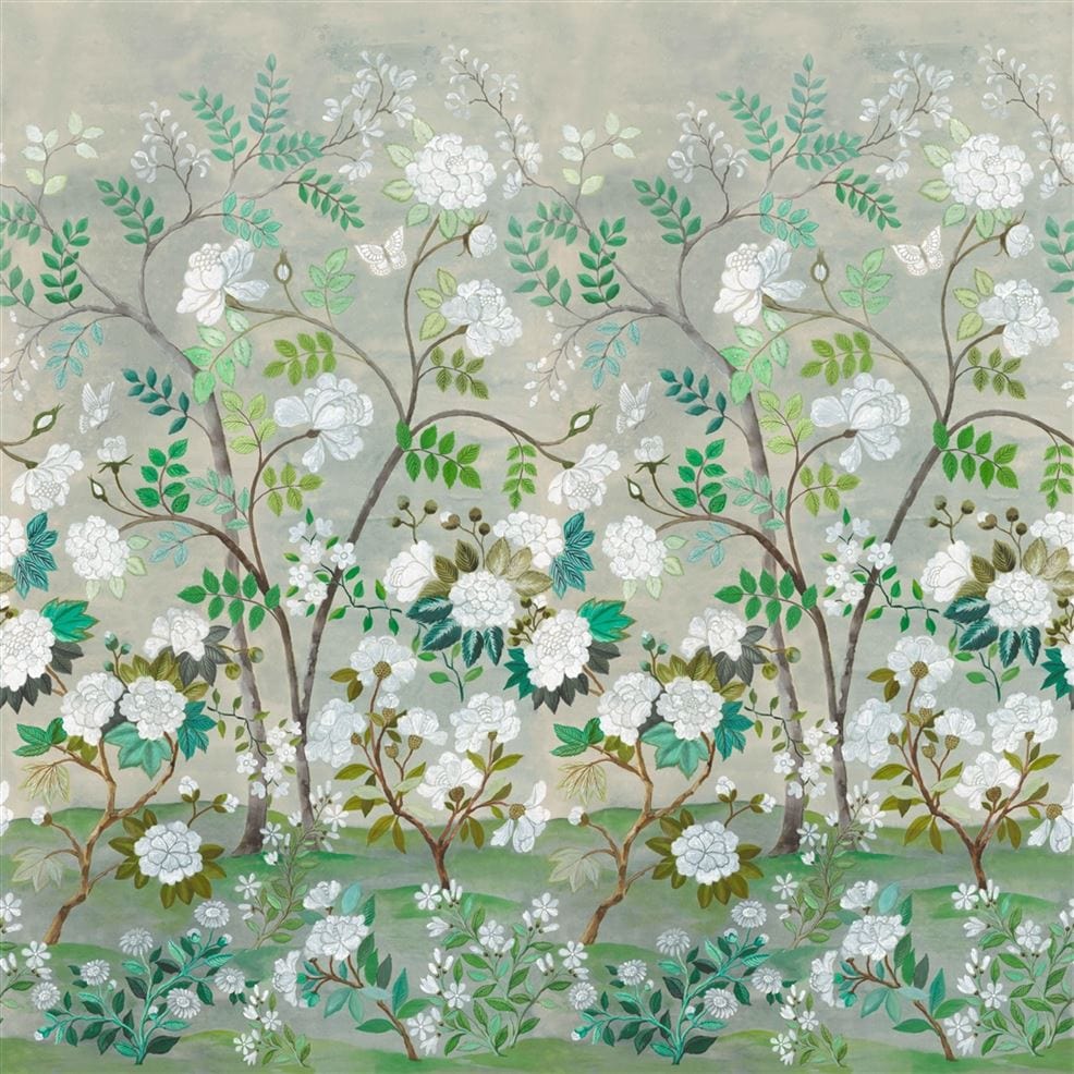 Designers Guild Wallpaper Designers Guild Fleur Orientale Celadon Wallpaper Panel