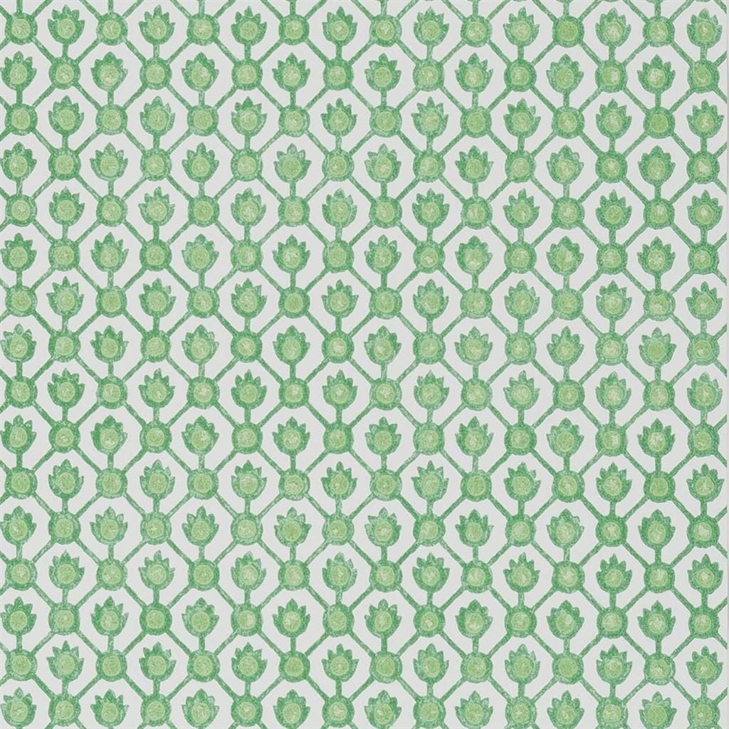 Designers Guild Wallpaper Designers Guild Jaal Emerald Wallpaper