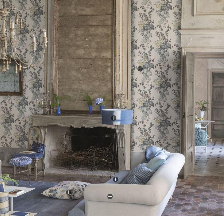 Designers Guild Seraphina Wallpaper 2 Colourways