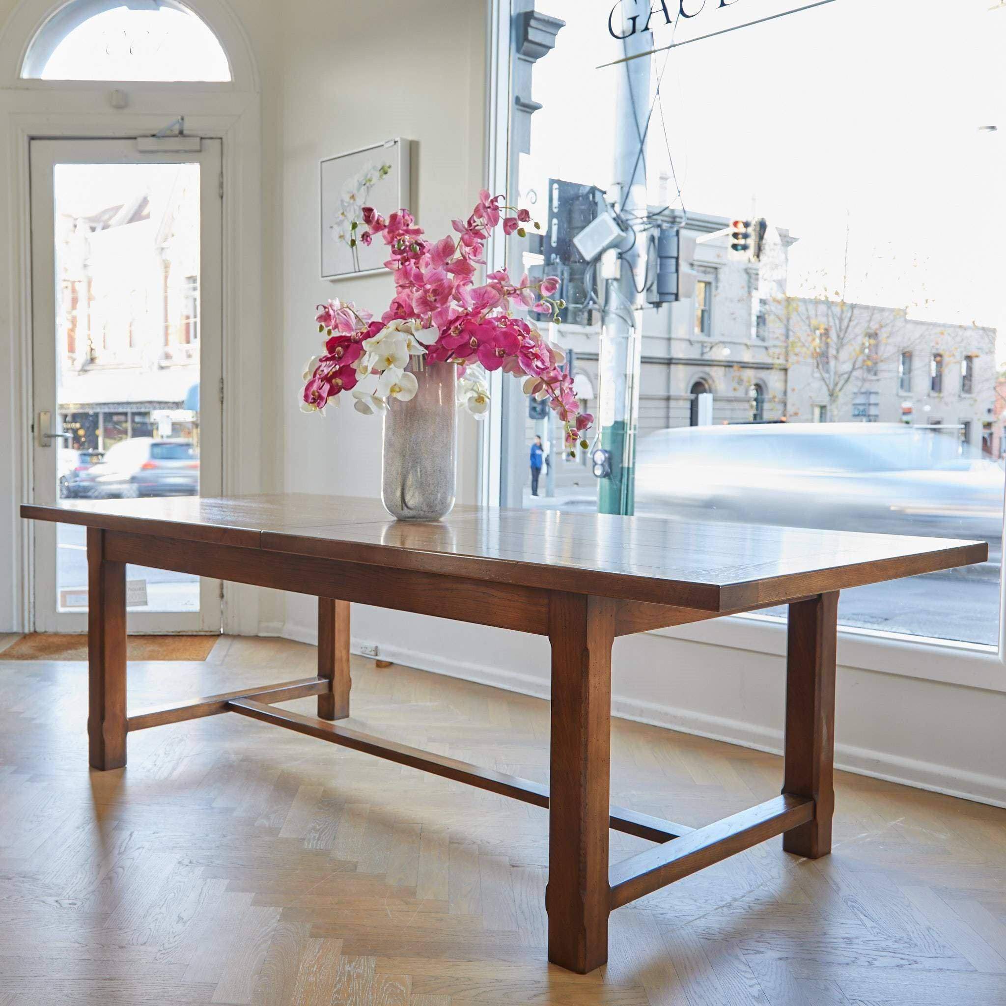 Farmhouse Extendable Dining Table - Gaudion Furniture