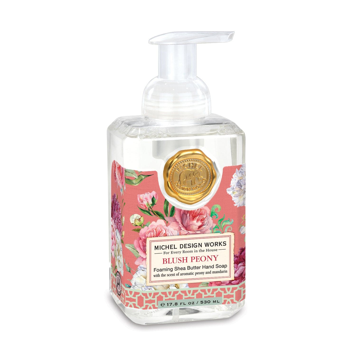 Foaming Soap Blush Peony Michel Design - Gaudion Furniture