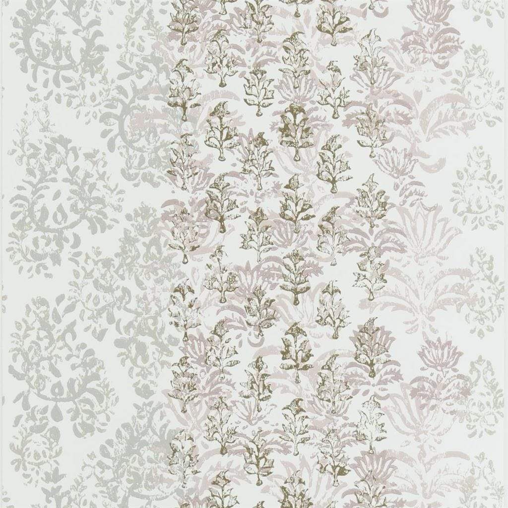 Gaudion Furniture 1 x Shell Kasavu Wallpaper Roll Designers Guild Kasavu Wallpaper - 5 Colourways