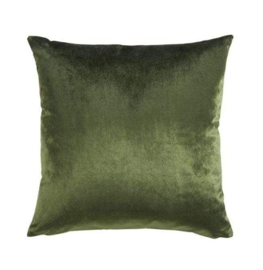 Gaudion Furniture 113 Cushions Berlingot Khaki Velvet Cushion