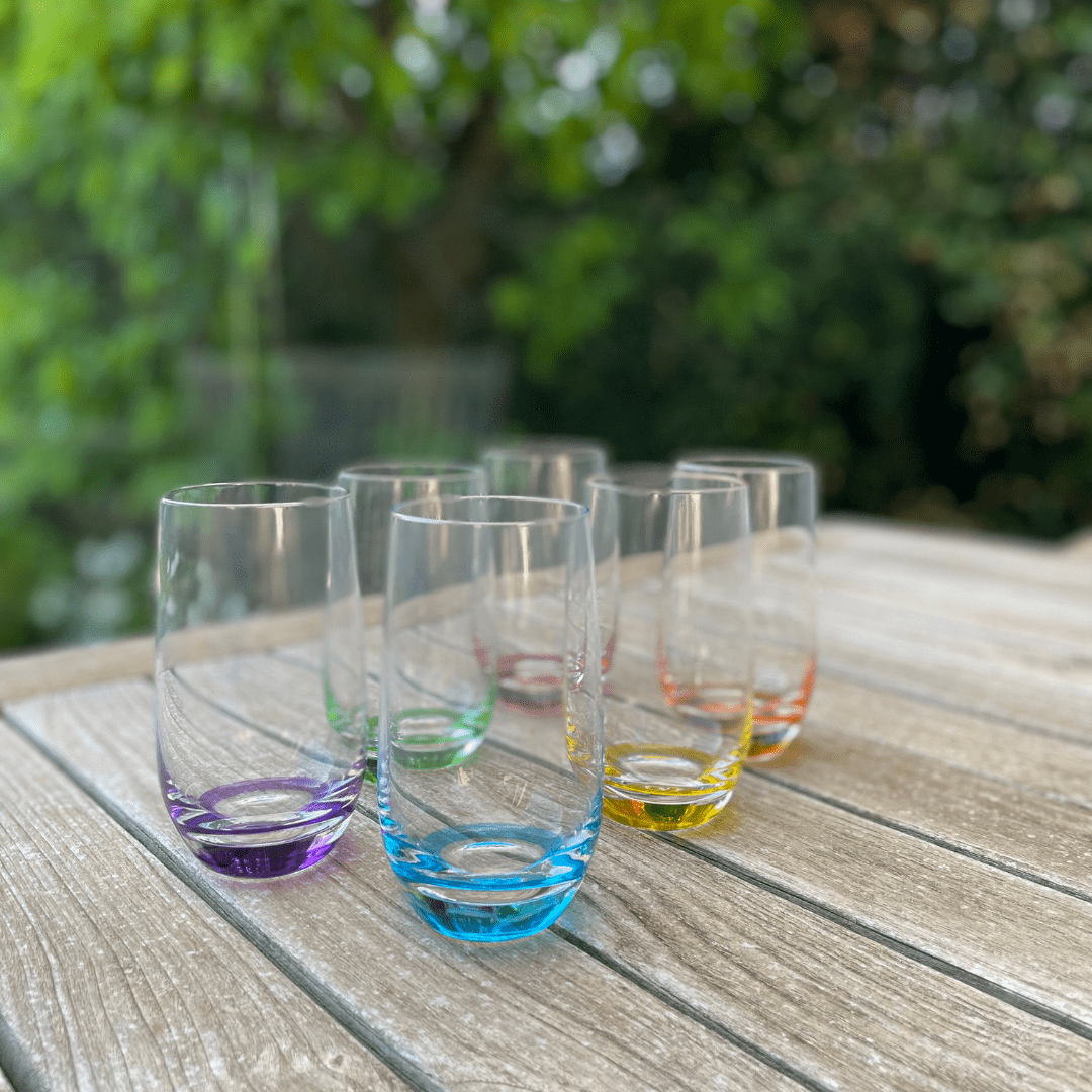 Gaudion Furniture 113 Drinking Glasses Coloured Glasses Medium or Large
