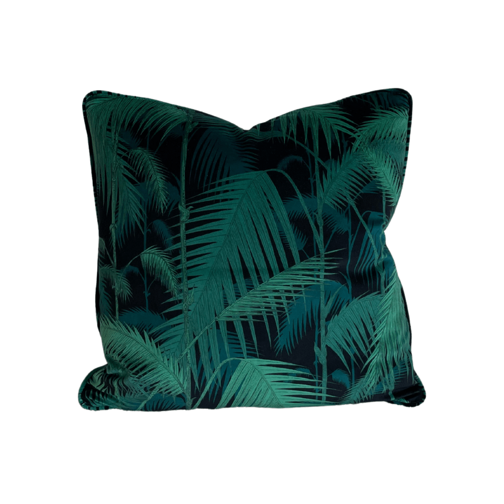 Cole & Son Palm Jungle Velvet Cushions