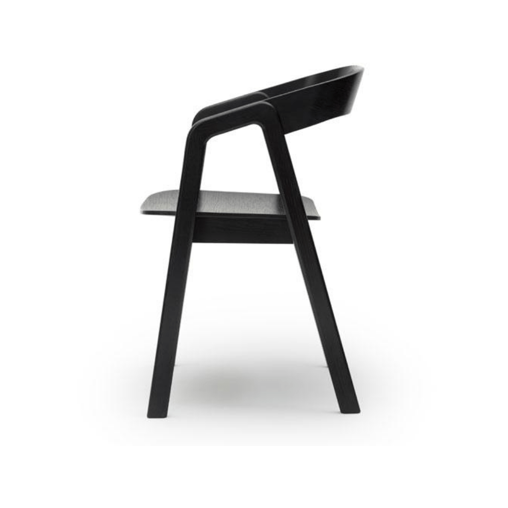 Gaudion Furniture Dining Chair Valby Black Dining Chairs Black & Natural