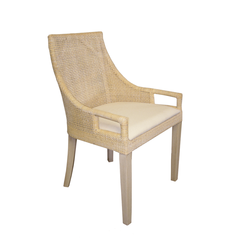 Cane Dining Chairs 1 x White Avoca Chair Avoca Dining Chairs 3 Colours