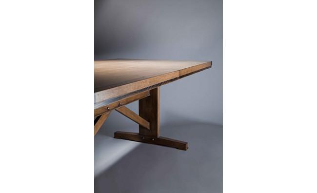 Gaudion Furniture Dining Table 180 x 100 with 1 extension Loft Oak Dining Table 4 Sizes