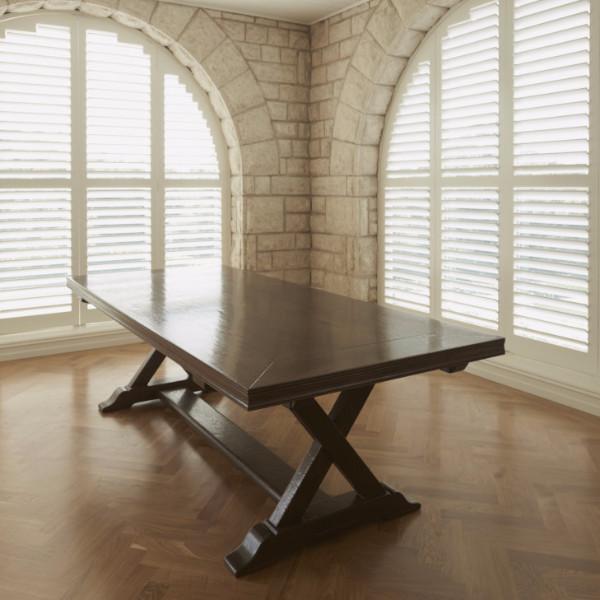 Gaudion Furniture Dining Table 240 cm x 110 cm Chateau Oak Dining Table Chateau Oak Dining Table