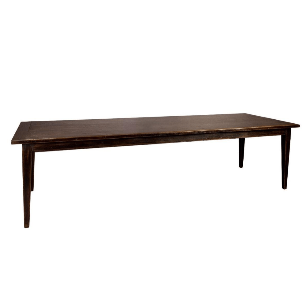 Gaudion Furniture Dining Table Tapered Leg Extendable Dining Table In Stock