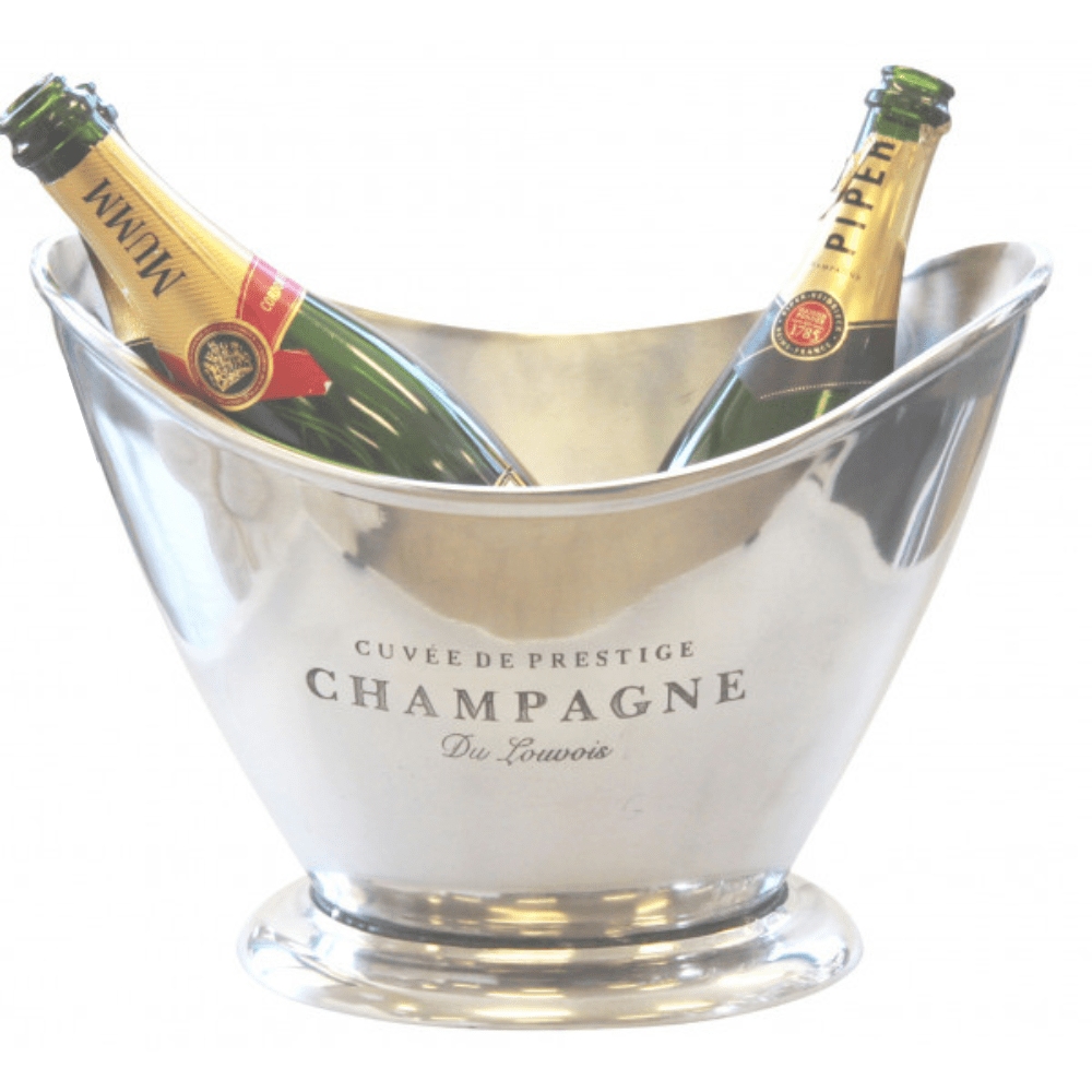 Gaudion Furniture Ice Bucket Oval Champagne Ice Bucket