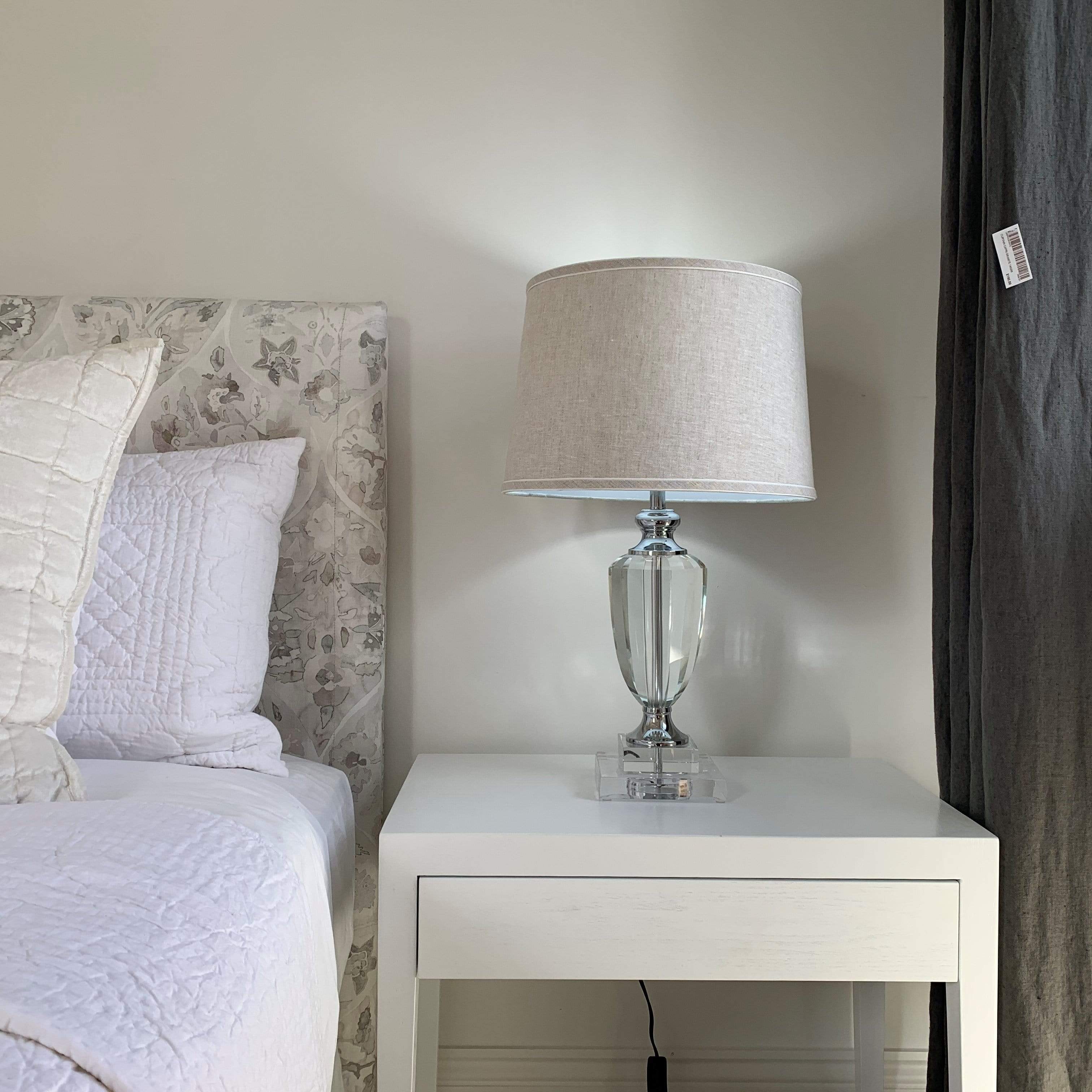 Crystal Glass Lamp and Shade