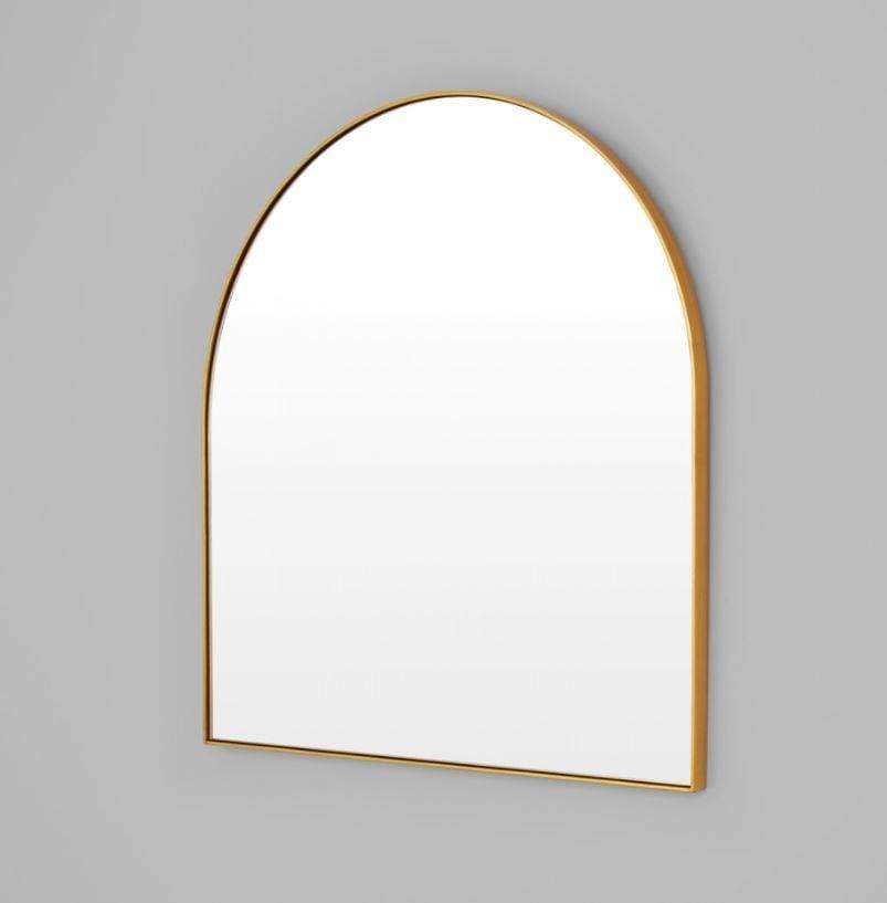 Gaudion Furniture Mirror Arch Mirror Black or Brass