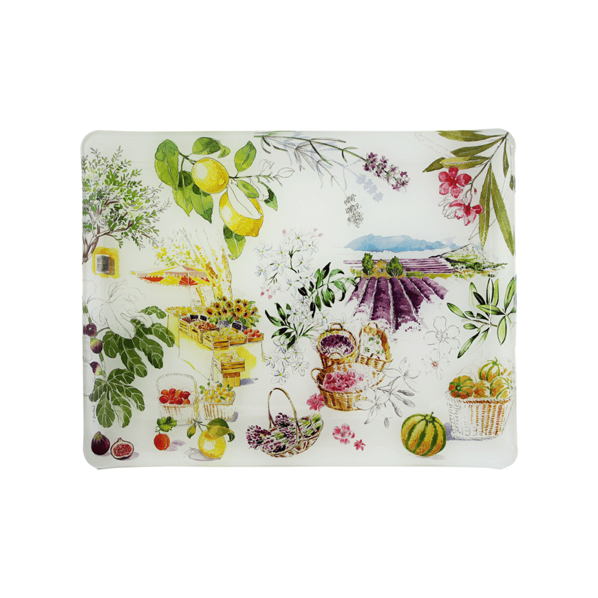 Gien TRAY Gien Provence Acrylic Tray 2 Sizes