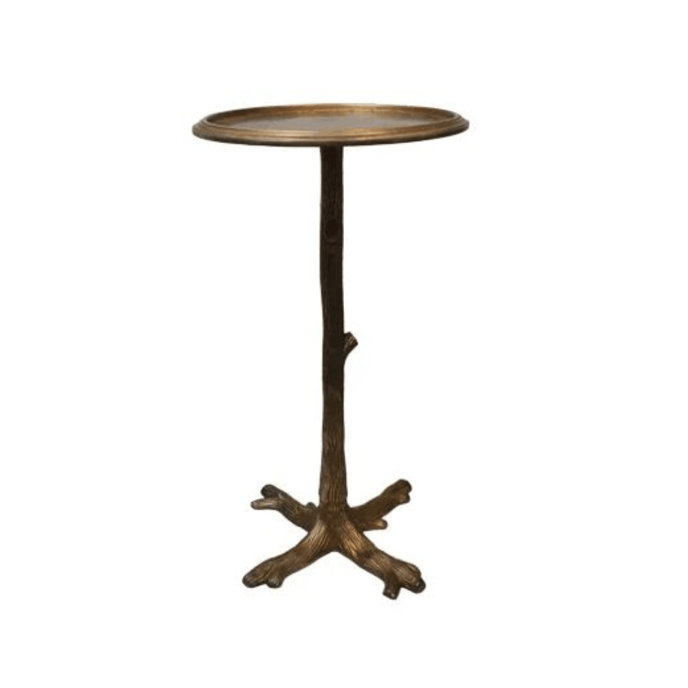 Gold Tree Side Table - Gaudion Furniture