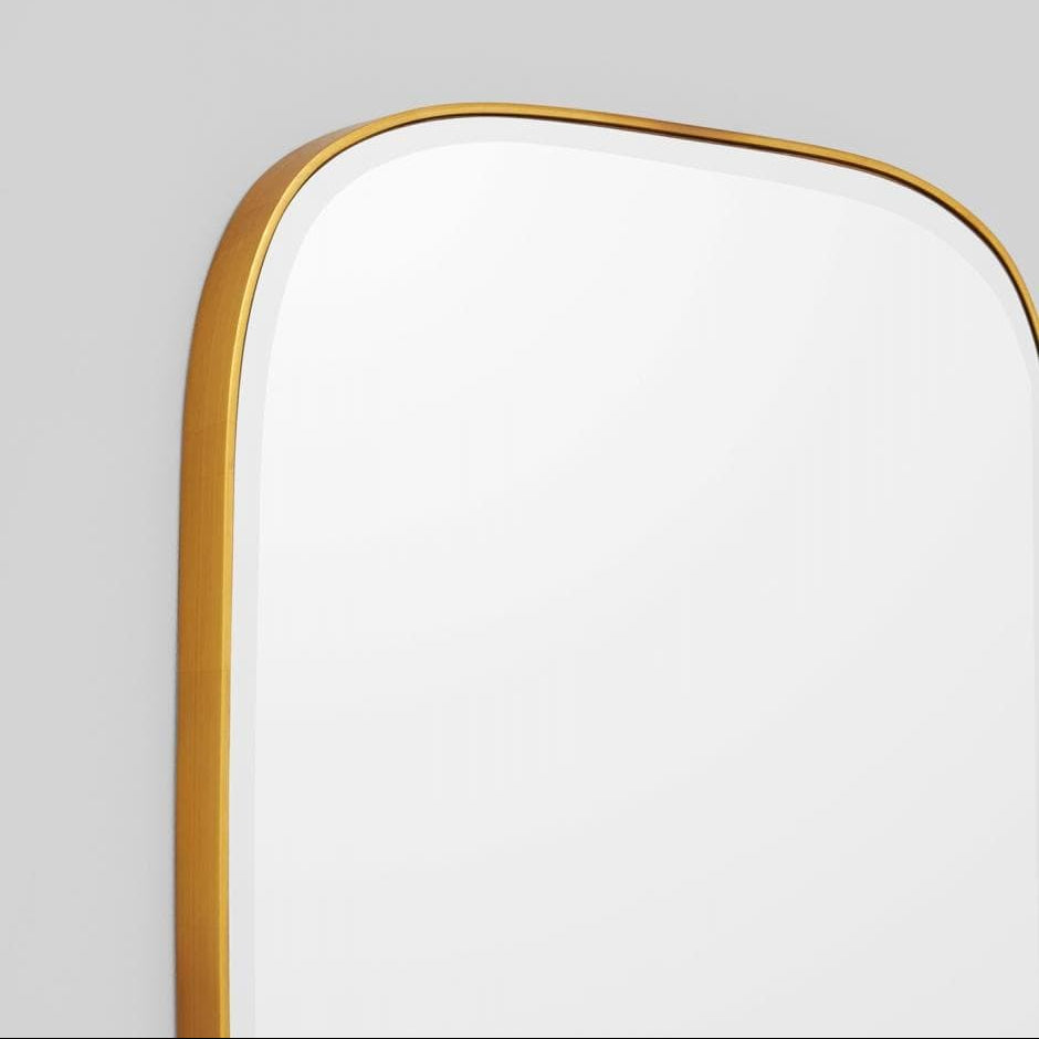 Martha Brass Mirror Large Floor Length - Gaudion Furniture